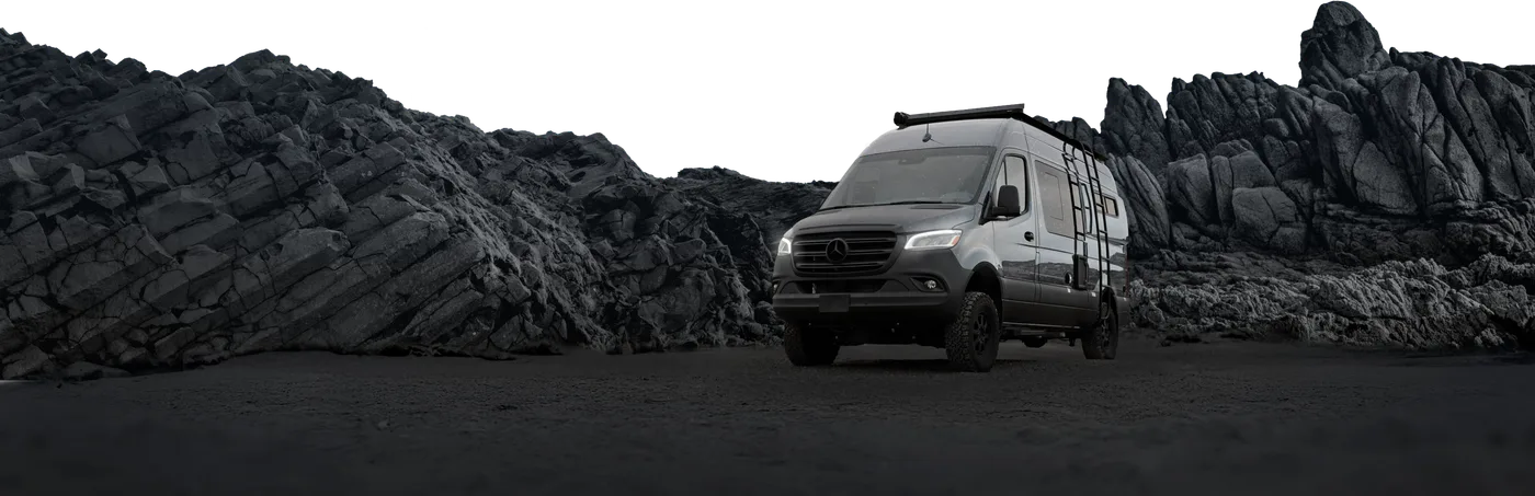 Storyteller Overland Dark MODE XO campervan rental