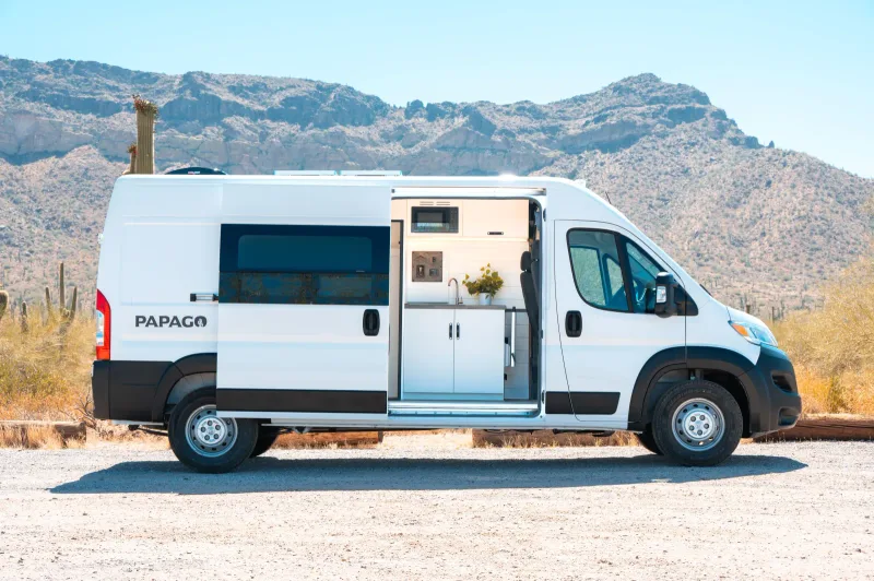 Papago Vans Mammoth camper van rental