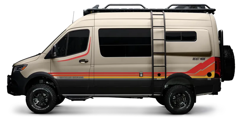 Storyteller Overland Crew Mode XL camper van rental