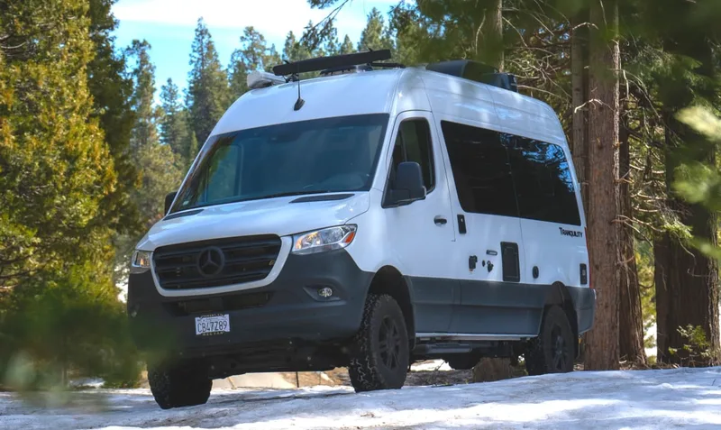 Camper van rental in Fresno, California