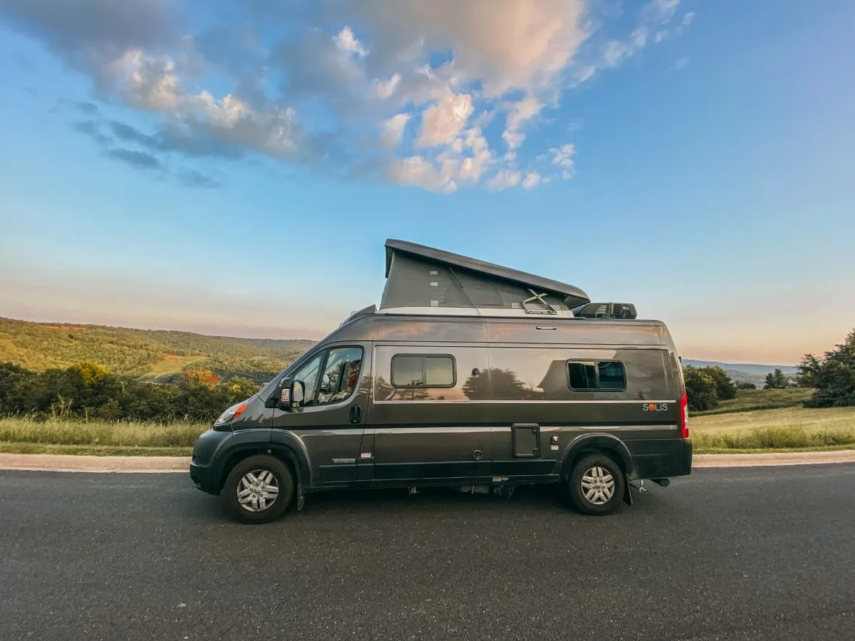 Camper van rental in San Antonio, Texas