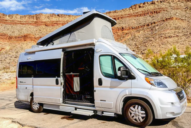 Roadtrek camper van rental