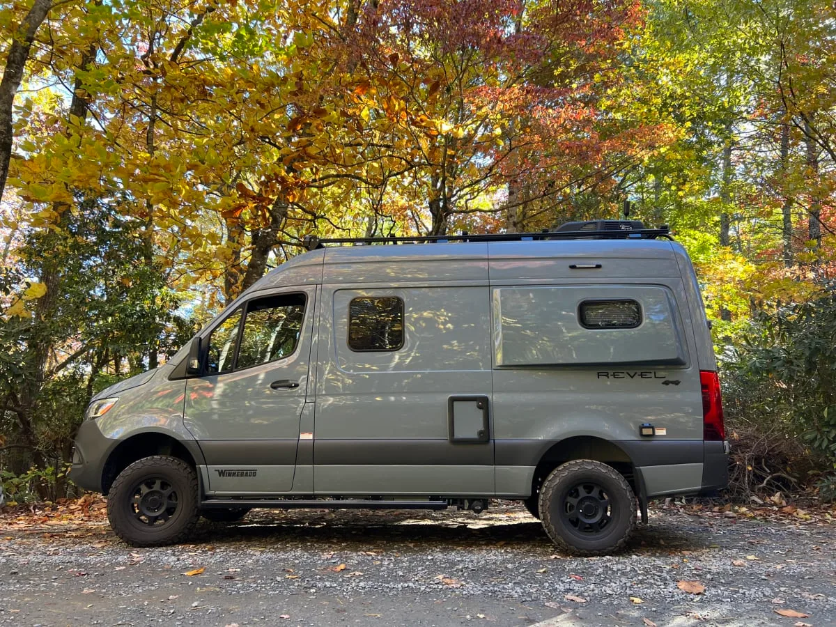 Camper van rentals in North Carolina
