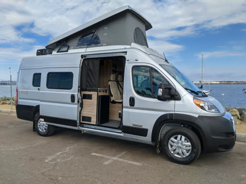 Camper van rental in San Diego, California