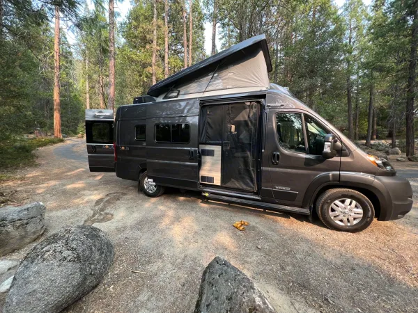 Camper van rentals in California